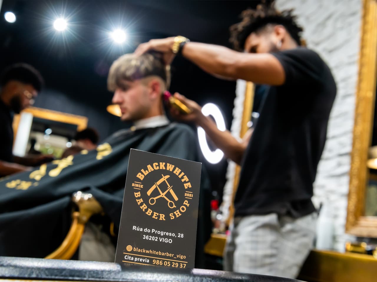 Barbería para hombres en Vigo