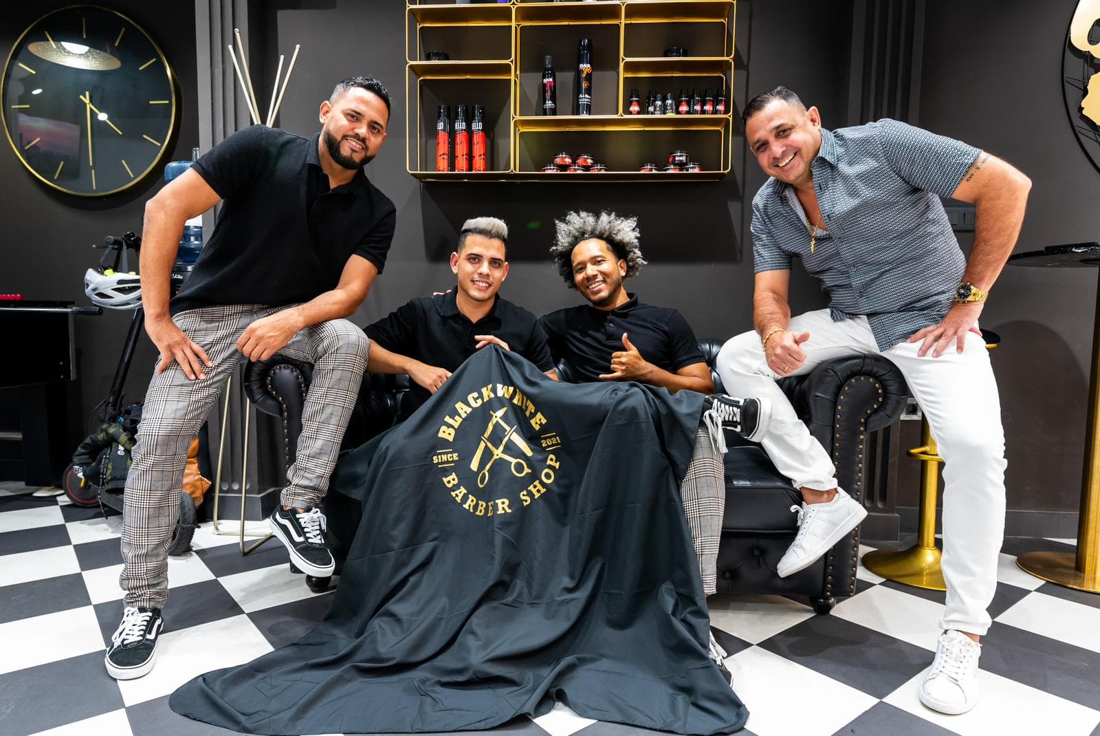 Instalaciones de Blackwhite Barber Shop